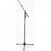 On-stage Ms7550 One-handed Tripod Microphone Stand With Telescoping Boom (black)