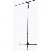 On-stage Ms7550 One-handed Tripod Microphone Stand With Telescoping Boom (black)