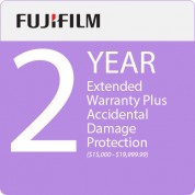 Fujifilm 2-year Protect Plus Extended Warranty With Adp For Photo And Video Cameras And Lenses ($15,000.00-19,999.99)