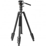 Vanguard Vesta Go 264av12 Aluminum Tripod With Veo Pv-12 Video Head