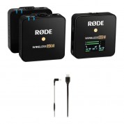 Rode Wireless Go Ii 2-person Compact Digital Wireless Microphone System/recorder With Usb Cable For Android Kit