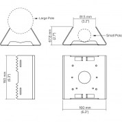 Verkada Pole Mount Adapter