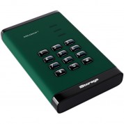 Istorage 1tb Diskashur3 Usb 3.2 Gen 1 Encrypted Portable Hard Drive (green)