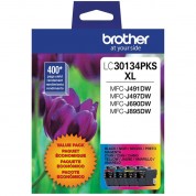 Brother Genuine Lc3013 Inkvestment Tank High-yield Color Ink Cartridge Set