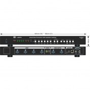 Geobox S902 4x2 Quad View Processor With Seamless Switcher