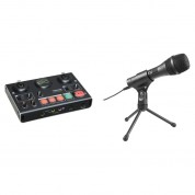 Tascam Ministudio Creator Us-42b 1-person Podcasting Kit With Dynamic Microphone