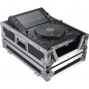 Prox Xs-cd Flight Case For Large Format Media/cd Players (silver/black)