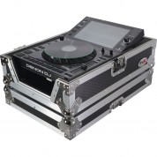 Prox Xs-cd Flight Case For Large Format Media/cd Players (silver/black)