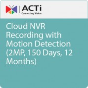 Acti Cnvr-150d-m-2mp-12 Cloud Nvr Recording With Motion Detection (2mp, 150 Days, 12 Months)