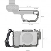 Smallrig Hawklock Quick Release Advanced Cage Kit For Sony Fx3 And Fx30