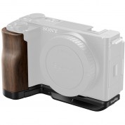 Smallrig L-shape Mounting Plate With Wood Grip For Sony Zv-e10 Ii