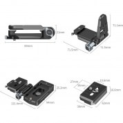 Smallrig Np-f/l-series Battery Adapter Mount Plate Kit For Mirrorless Cameras