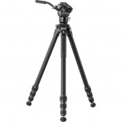 Vanguard Alta Pro 3vl Aluminum Tripod With Veo Pv-14 Video Head System