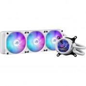 Asus 360mm Rog Strix Lc Iii Argb Lcd All-in-one Liquid Cooler (white)