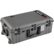 Pelican Wheeled Air Case With Lid Organizer & Packing Cubes (charcoal, 55.2l)