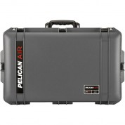 Pelican Wheeled Air Case With Lid Organizer & Packing Cubes (charcoal, 55.2l)