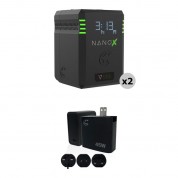 Core Swx Nanox G150 2-battery Kit + 45w Fast Charger (v-mount)