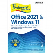 Individual Software Professor Teaches Office 2021 & Windows 11 With Skill Assessment (6-course Tutorial)