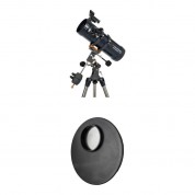 Celestron Astromaster 114eq 114mm F/8.8 Reflector Telescope And Eclipsmart Solar Filter Kit