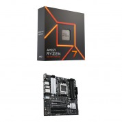 Amd Ryzen 7 7700x Processor And Asus Prime B650m-a Ii-csm Motherboard