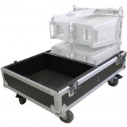 Prox Flight Case For 4 Rcf Hdl6-a Speakers