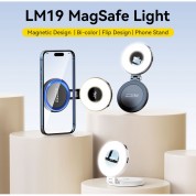 Ulanzi Lm19 Magsafe Led Selfie Ring Light (black)