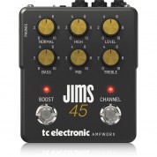 Tc Electronic Jims 45 Preamp 2-channel Amp Modeling Guitar Pedal