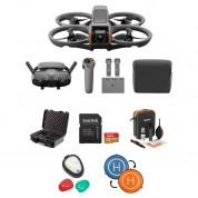 Dji Avata 2 Fpv Drone With 3-battery Fly More Combo & Accessory Bundle