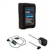 Indipro Tools 95wh V-mount Battery With Lp-e6 Dummy Battery Cable & Charger Kit