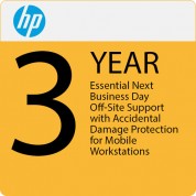 Hp 3-year Essential Next Business Day Off-site Support With Adp For Mobile Workstations