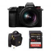 Panasonic Lumix S5 Mirrorless Camera With 20-60mm Lens And Accessories Kit